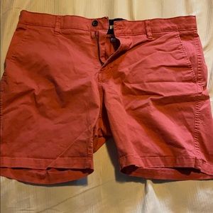 Crown and Ivy Red khaki shorts